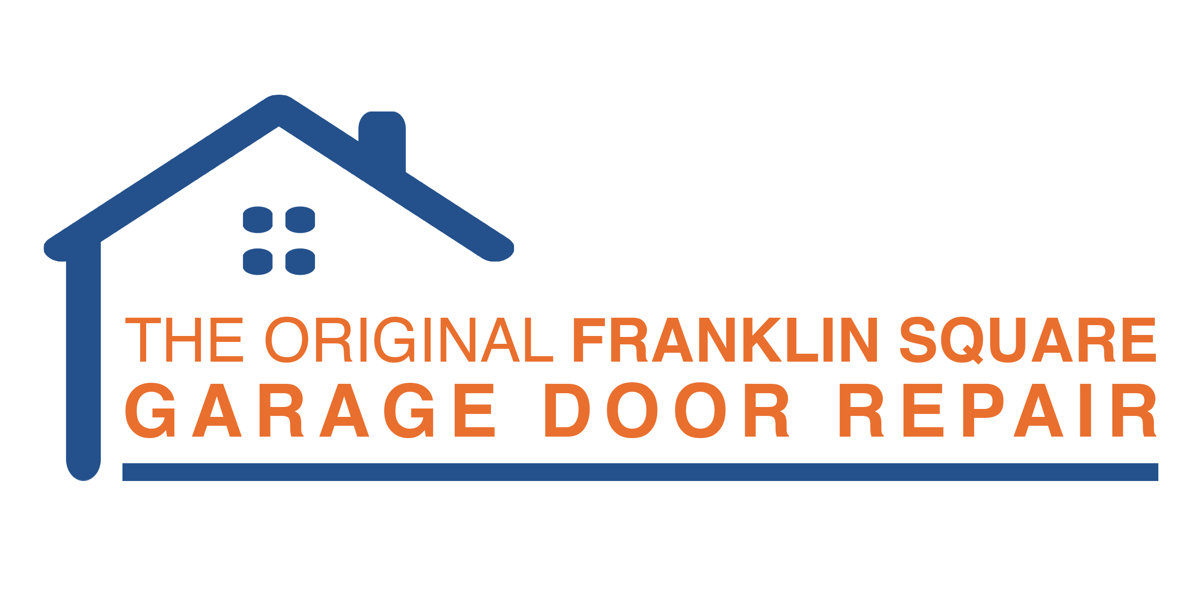 the original garage door repair Franklin Square logo
